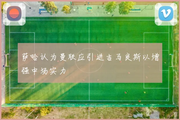 萨哈认为曼联应引进吉马良斯以增强中场实力